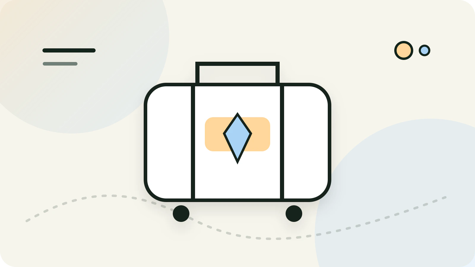 Reisekarte mit Budget für Transport, Unterkunft, Mahlzeiten und Aktivitäten
